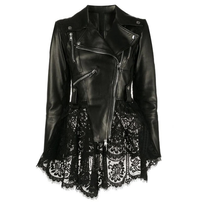Leather & Lace Jacket OPARI
