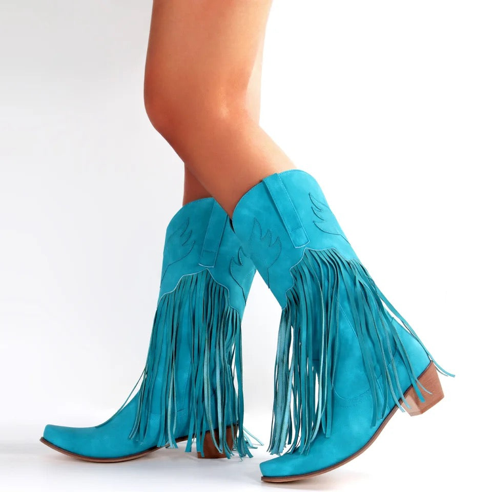 Fringe Cowboy Boot OPARI