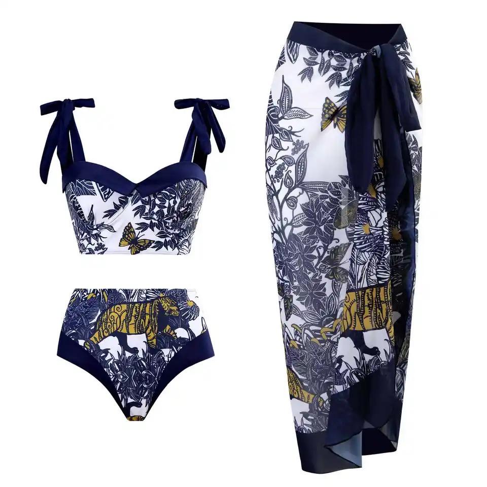 Tiger Print Bikini Set – OPARI